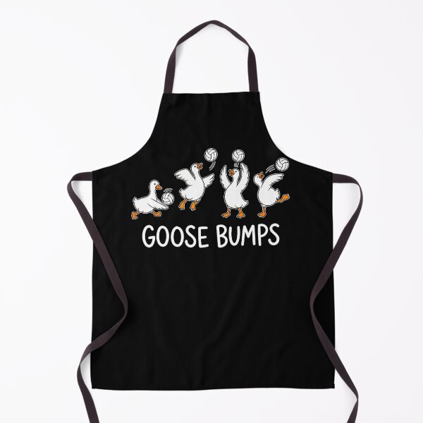 Item preview, Goose Bumps Volleyball Funny Goose Playing Volleyball Art designed and sold by Pider-Vampire.