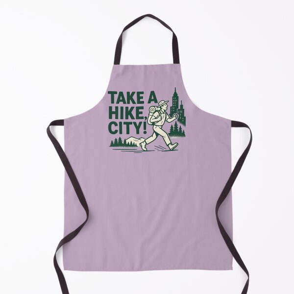 Item preview, Take A Hike City Explorer Retro Vibe designed and sold by MarCinu Art.