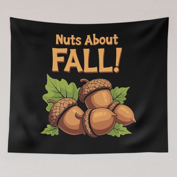 Item preview, Nuts about fall! designed and sold by Tiny-Love ⭐⭐⭐⭐⭐.