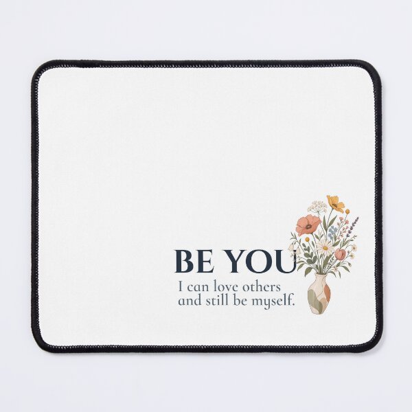 Item preview, Be You Floral Authenticity Affirmation Art designed and sold by Safe Soul DeLife.