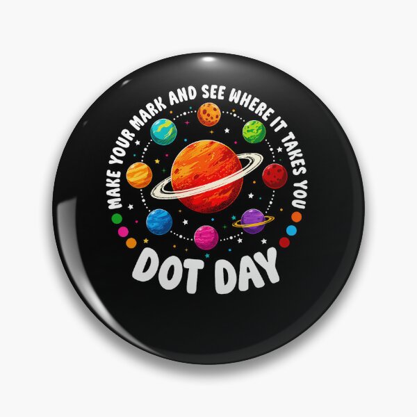 Item preview, Make Your Mark Planets Happy Dot Day Shirts Men Boys Kids designed and sold by Pider-Vampire.