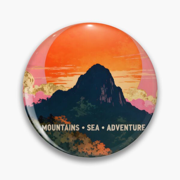 Item preview, Koh Chang Sunset Retro – Mountains & Sea Thailand designed and sold by Spirit of Siam.