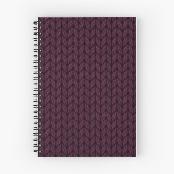 Item preview, Deep Burgundy Knitted Texture – Cozy Yarn Pattern designed and sold by blankTeeShirt.