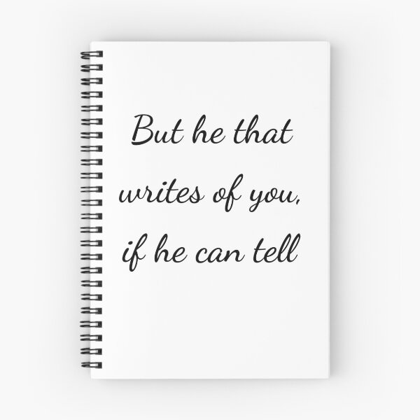 Item preview, “But he that writes of you, if he can tell” - handwriting black designed and sold by ariksworld.