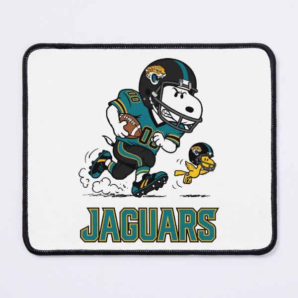 Item preview, Snoopy & Woodstock Jacksonville Jaguars Football Retro F080 designed and sold by GLUVY-THEME.