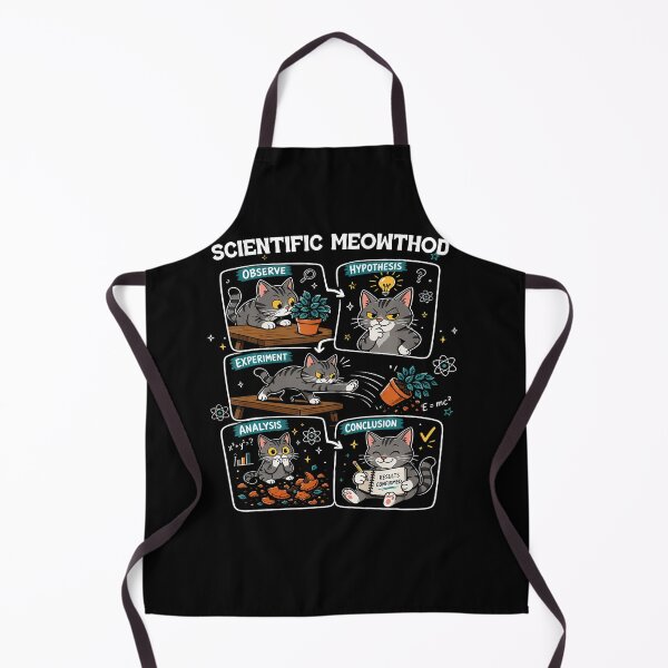 Item preview, Scientific Method Meowthod Funny Cat Science Physics Teacher designed and sold by Pider-Vampire.