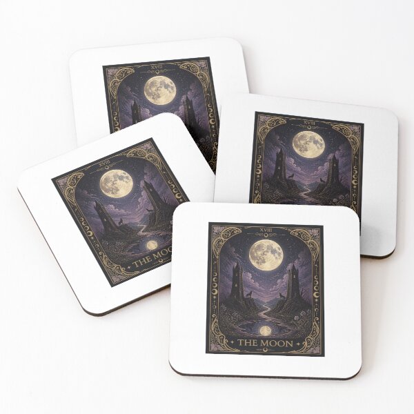 Item preview, The moon tarot card  designed and sold by Creative photos and art.