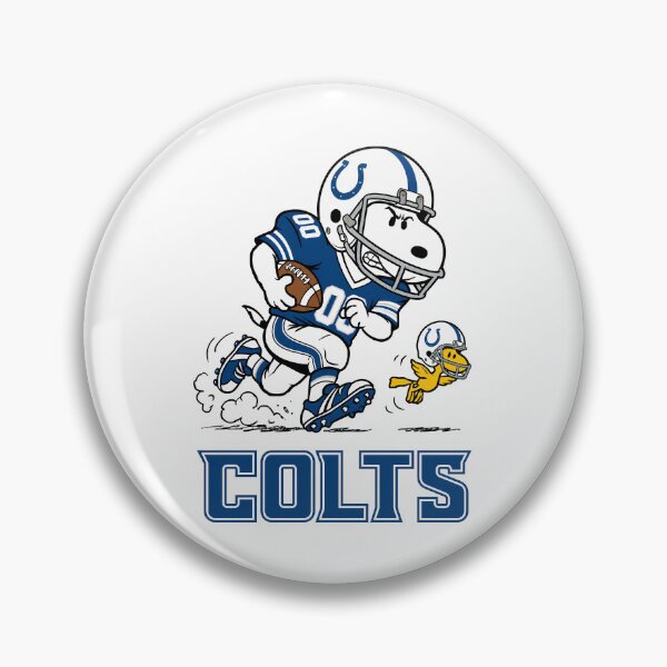 Item preview, Snoopy & Woodstock Indianapolis Colts Football Retro F081 designed and sold by GLUVY-THEME.