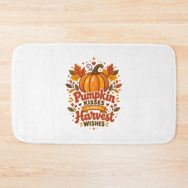 Item preview, Pumpkin kisses and Harvest wishes   designed and sold by LuveraxArt.