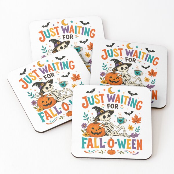 Item preview, Just waiting for fall-o-ween designed and sold by Tiny-Love ⭐⭐⭐⭐⭐.
