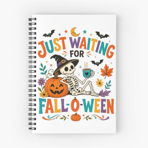 Item preview, Just waiting for fall-o-ween designed and sold by Tiny-Love ⭐⭐⭐⭐⭐.