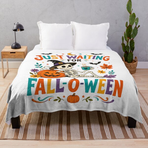 Item preview, Just waiting for fall-o-ween designed and sold by Tiny-Love ⭐⭐⭐⭐⭐.
