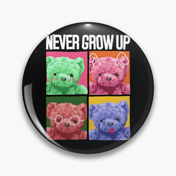 Item preview, Never Grow Up Cute Teddy Bears – Adorable Childhood Forever Design designed and sold by artworkathome.