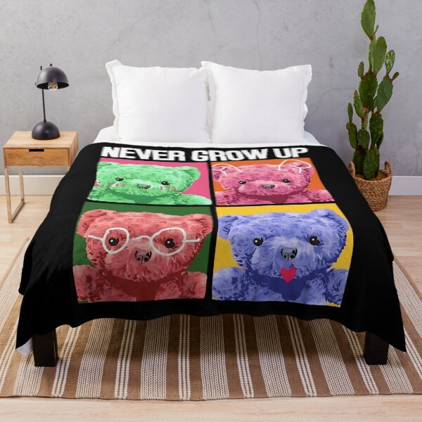 Item preview, Never Grow Up Cute Teddy Bears – Adorable Childhood Forever Design designed and sold by artworkathome.