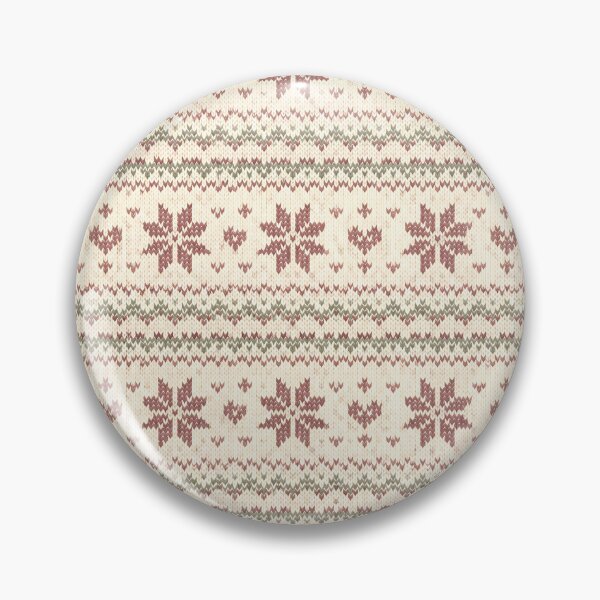 Item preview, Cozy Nordic Knit Snowflake Pattern designed and sold by blankTeeShirt.