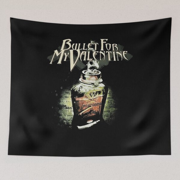 Item preview, Bullet For My Valentine Say Goodnight The Poison Skull Red Eyes Y2K designed and sold by tu9877.