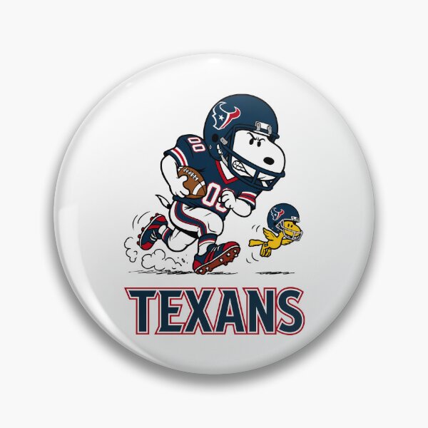 Item preview, Snoopy & Woodstock Houston Texans Football Retro F082 designed and sold by GLUVY-THEME.