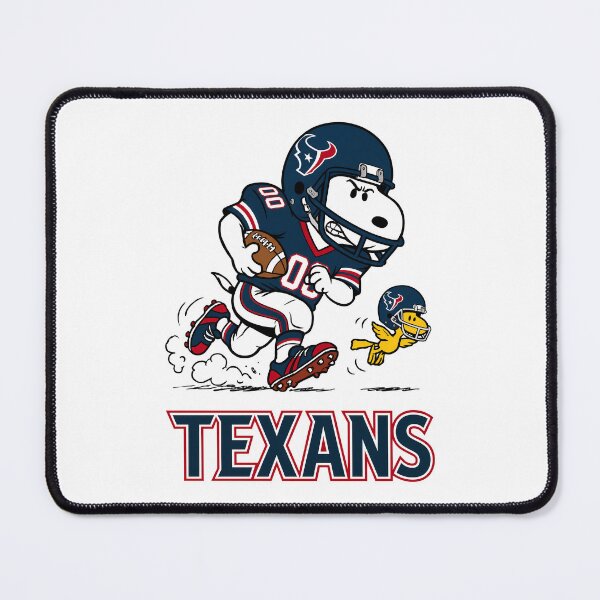 Item preview, Snoopy & Woodstock Houston Texans Football Retro F082 designed and sold by GLUVY-THEME.