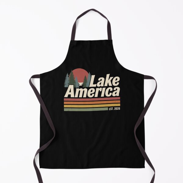 Item preview, Lake America Est. 2026 Retro Sunset designed and sold by dudelinart.
