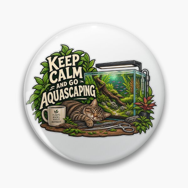 Artikelvorschau, Ruhe bewahren und mit dem Aquascaping beginnen entworfen und verkauft von Desingestore.