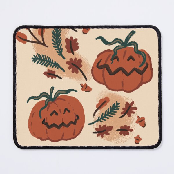 Item preview, Playful Halloween Carved Pumpkins designed and sold by DanuskaArt.