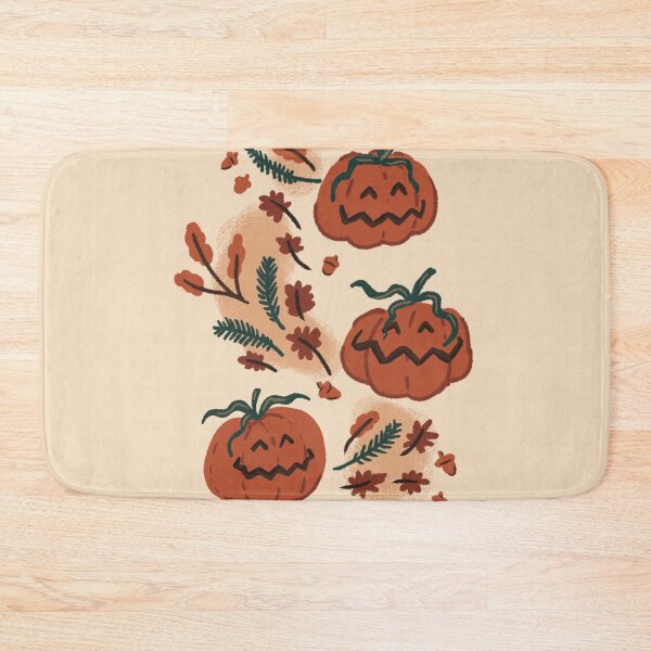 Item preview, Playful Halloween Carved Pumpkins designed and sold by DanuskaArt.