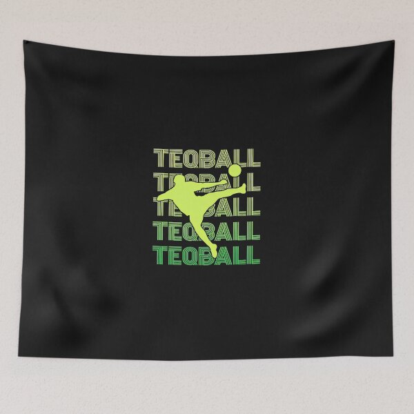 Item preview, Teqball Player Bicycle Kick Sports Gradient designed and sold by YarningsandYear.