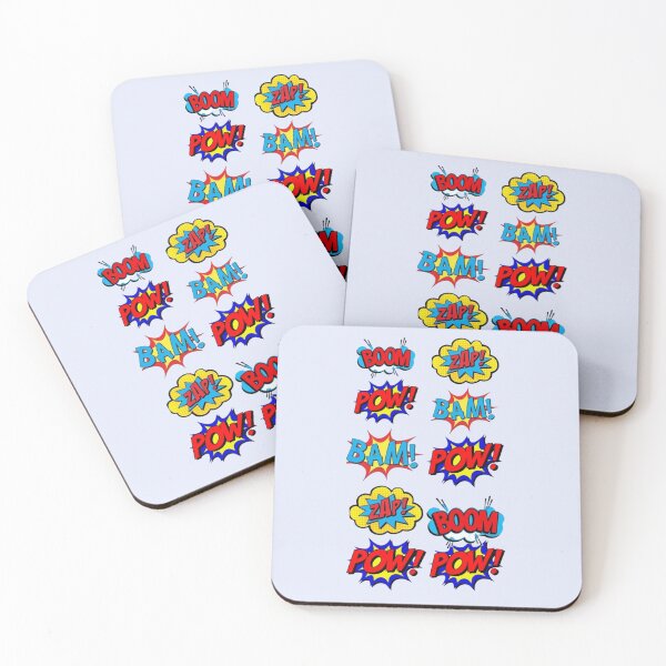 Item preview, Dynamic Superhero Comic Book Explosion Pop Art Pattern designed and sold by Palette & Hue.