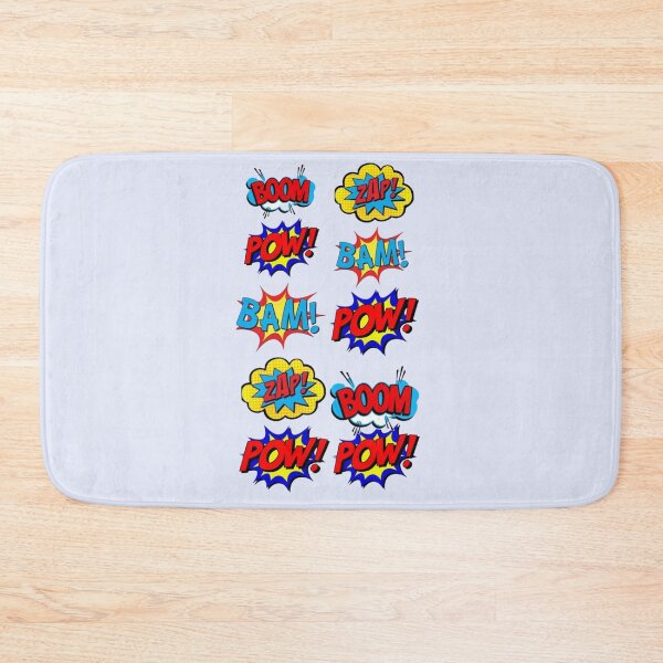 Item preview, Dynamic Superhero Comic Book Explosion Pop Art Pattern designed and sold by Palette & Hue.