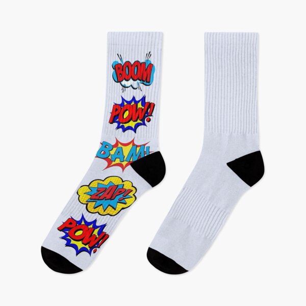 Item preview, Dynamic Superhero Comic Book Explosion Pop Art Pattern designed and sold by Palette & Hue.