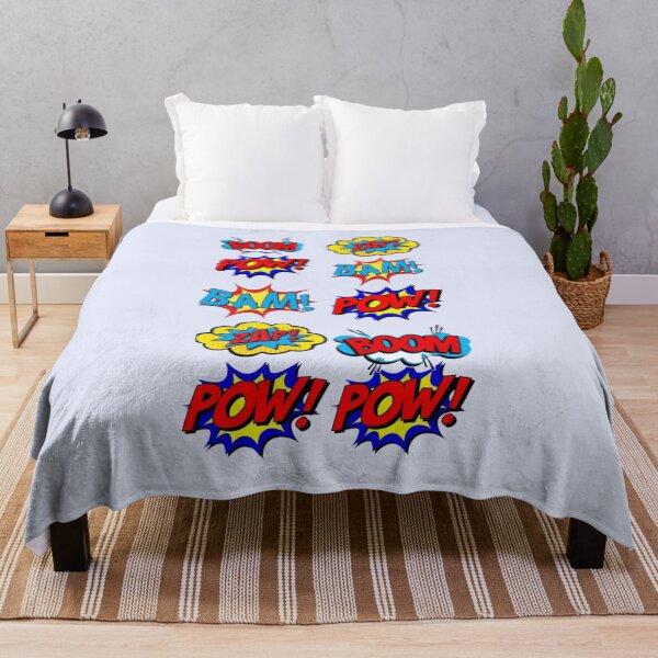 Item preview, Dynamic Superhero Comic Book Explosion Pop Art Pattern designed and sold by Palette & Hue.