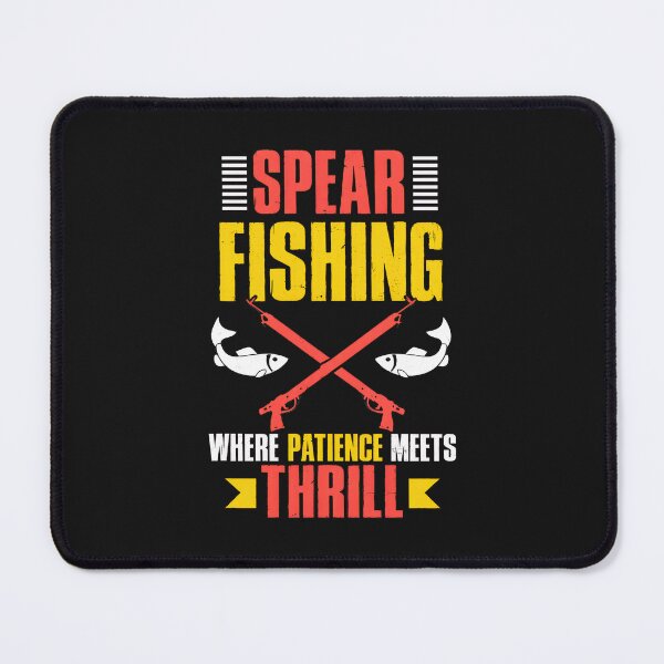 Item preview, Spear Fishing Where Patience Meets Thrill designed and sold by YarningsandYear.