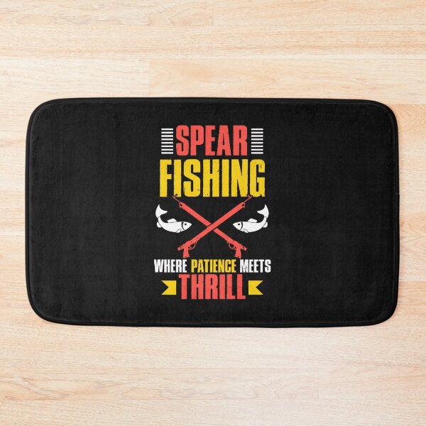 Item preview, Spear Fishing Where Patience Meets Thrill designed and sold by YarningsandYear.