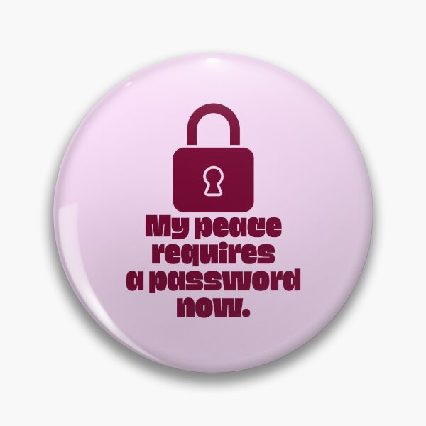 Item preview, Funny Protect My Peace Quote designed and sold by jianina-alondra.