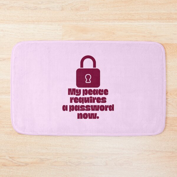Item preview, Funny Protect My Peace Quote designed and sold by jianina-alondra.