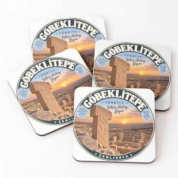 Item preview, Gobeklitepe Turkey Vintage Travel Badge – Ancient History Retro Souvenir designed and sold by DreamPaw Studio.