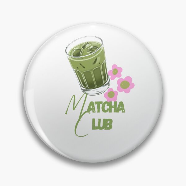 Item preview, Cute Matcha Drink Floral Illustration designed and sold by AmalHelmiLab.