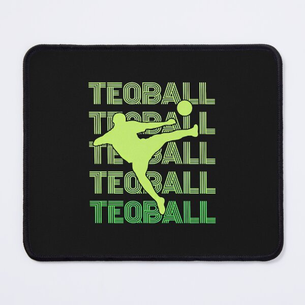 Item preview, Teqball Kick Silhouette Gradient Green designed and sold by YarningsandYear.