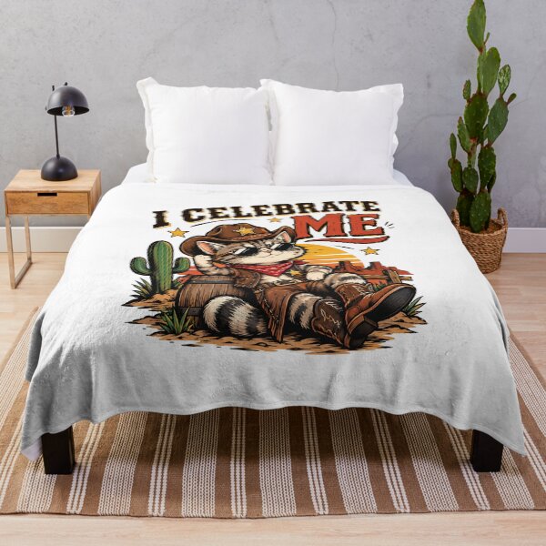 Item preview, I Celebrate Me Cowboy Cat T-Shirt – Funny Self Love Western Cat Graphic Tee designed and sold by Artimax-Studio.