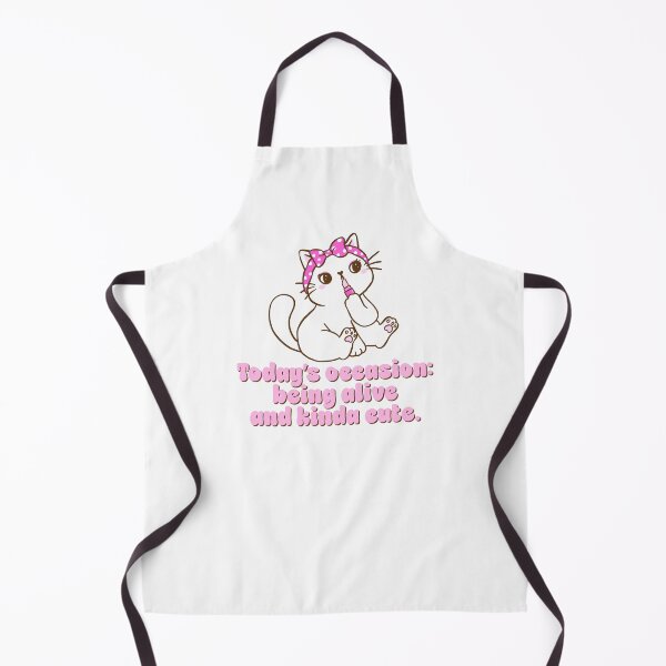 Item preview, Funny Cute Cat Surviving Today Quote designed and sold by jianina-alondra.