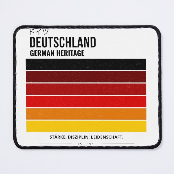 Item preview, Deutschland German Heritage Black Red Gold Vintage Shirt designed and sold by Elite_Junkies.