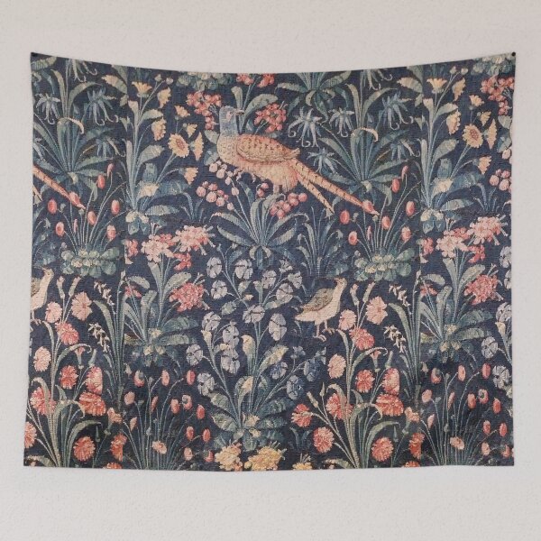 Item preview, Floral tapestry designed and sold by KNBS.