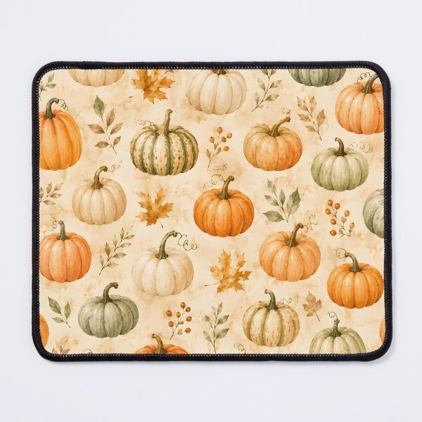 Item preview, Watercolor Pumpkin Patch – Cozy Autumn Harvest Pattern designed and sold by blankTeeShirt.