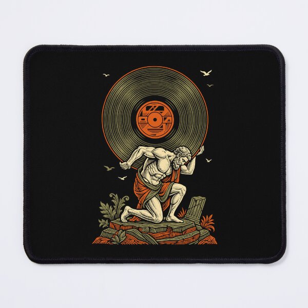 Item preview, Vinyl Record Lover Collector Vintage Greek God DJ Music designed and sold by GrandeDuc.