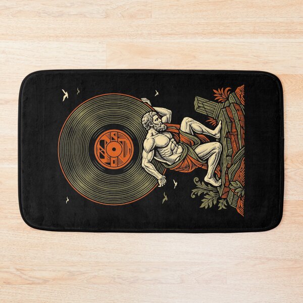 Item preview, Vinyl Record Lover Collector Vintage Greek God DJ Music designed and sold by GrandeDuc.