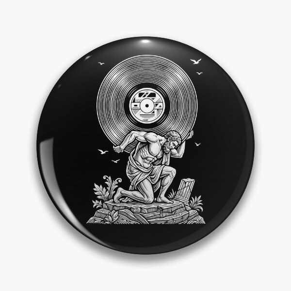 Item preview, Vinyl Record Lover Collector Vintage Greek God DJ Music designed and sold by GrandeDuc.