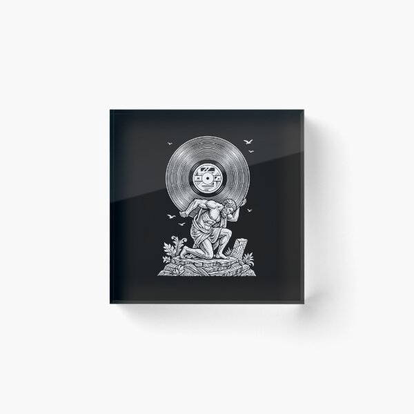 Item preview, Vinyl Record Lover Collector Vintage Greek God DJ Music designed and sold by GrandeDuc.