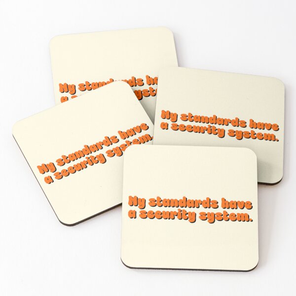 Item preview, Funny High Standards Boundaries Quote designed and sold by jianina-alondra.