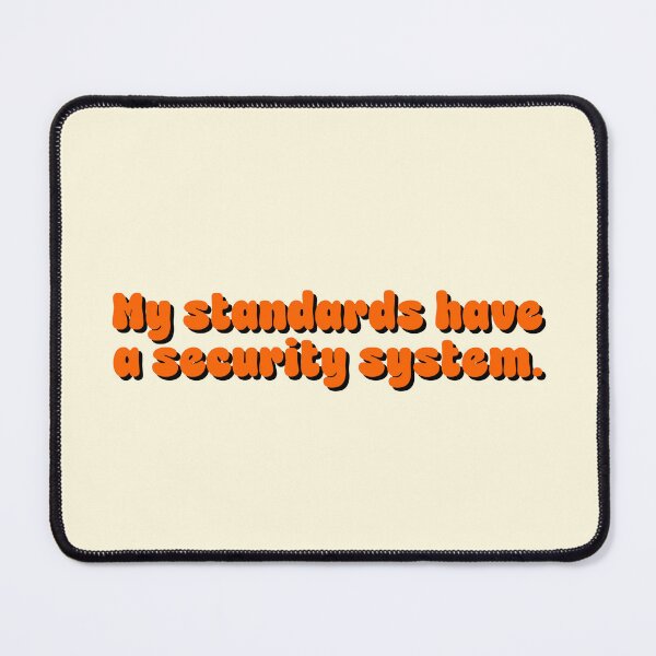 Item preview, Funny High Standards Boundaries Quote designed and sold by jianina-alondra.