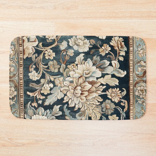 Item preview, Oriental Luxury Vernal Silk Floral Wildflowers Rug Pattern designed and sold by GrinGalore.